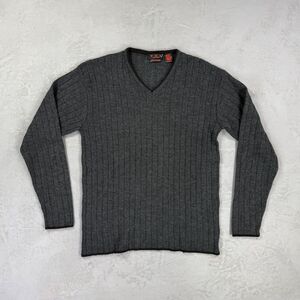 Vintage YOU Wool Blend V-Neck Sweater Made in Italy Men's Large